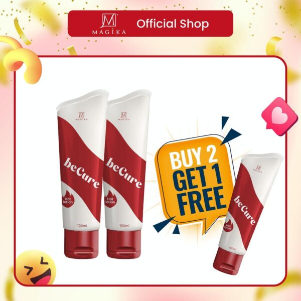 BECURE COMBO A - 2 TUBE BECURE MERAH FREE 1 TUBE MERAH