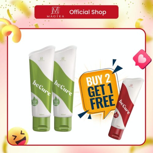 mbl-c3 BECURE COMBO B - 2 TUBE BECURE HIJAU (EXTRA HOT) FREE 1 TUBE MERAH
